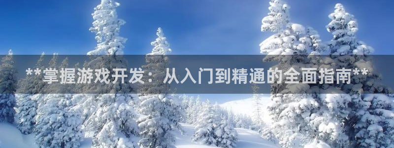 沐鸣2娱乐注册平台：**掌握游戏开发：从入门到精通的全面指南**