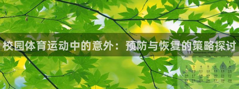 皇冠277体育：校园体育运动中的意外：预防与恢复的策略探讨